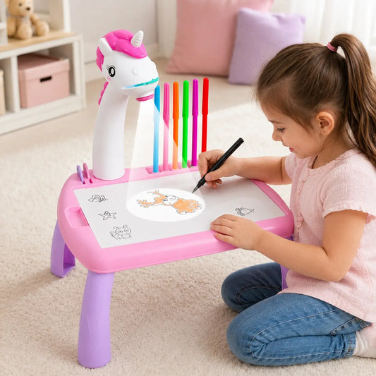 Escritorio Proyector de Dibujo para Niños