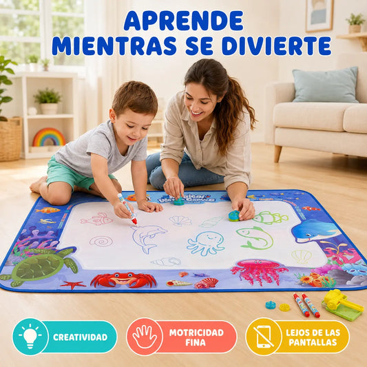 Kit Alfombra Mágica para Dibujar con Agua