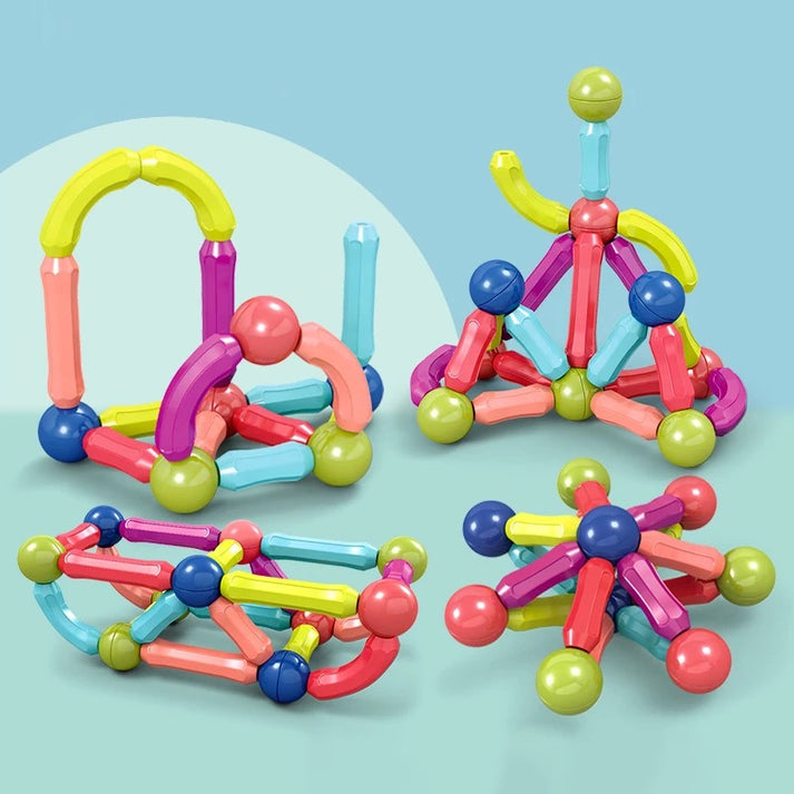 Juego de Bloques Magnéticos 42 Pcs