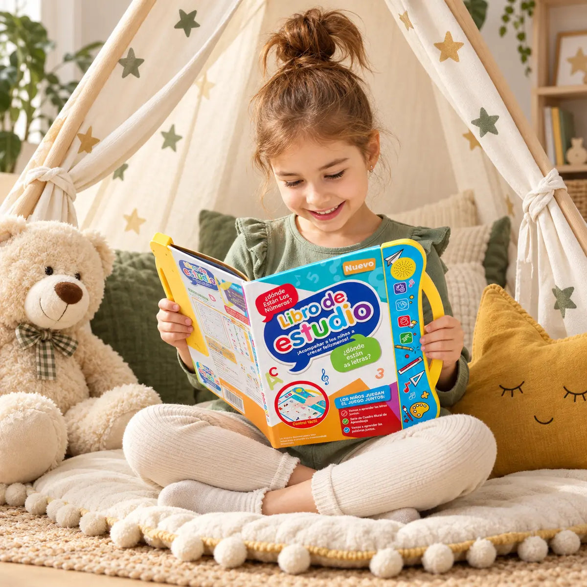 Libro Interactivo con Sonidos en Español e Inglés