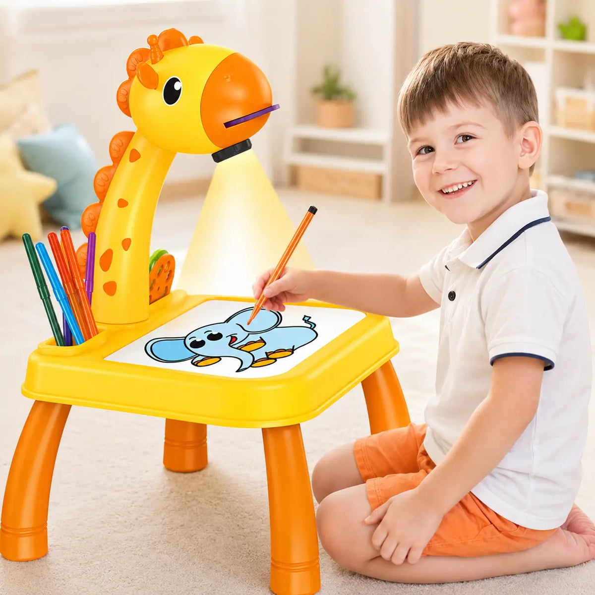 Escritorio Proyector de Dibujo para Niños