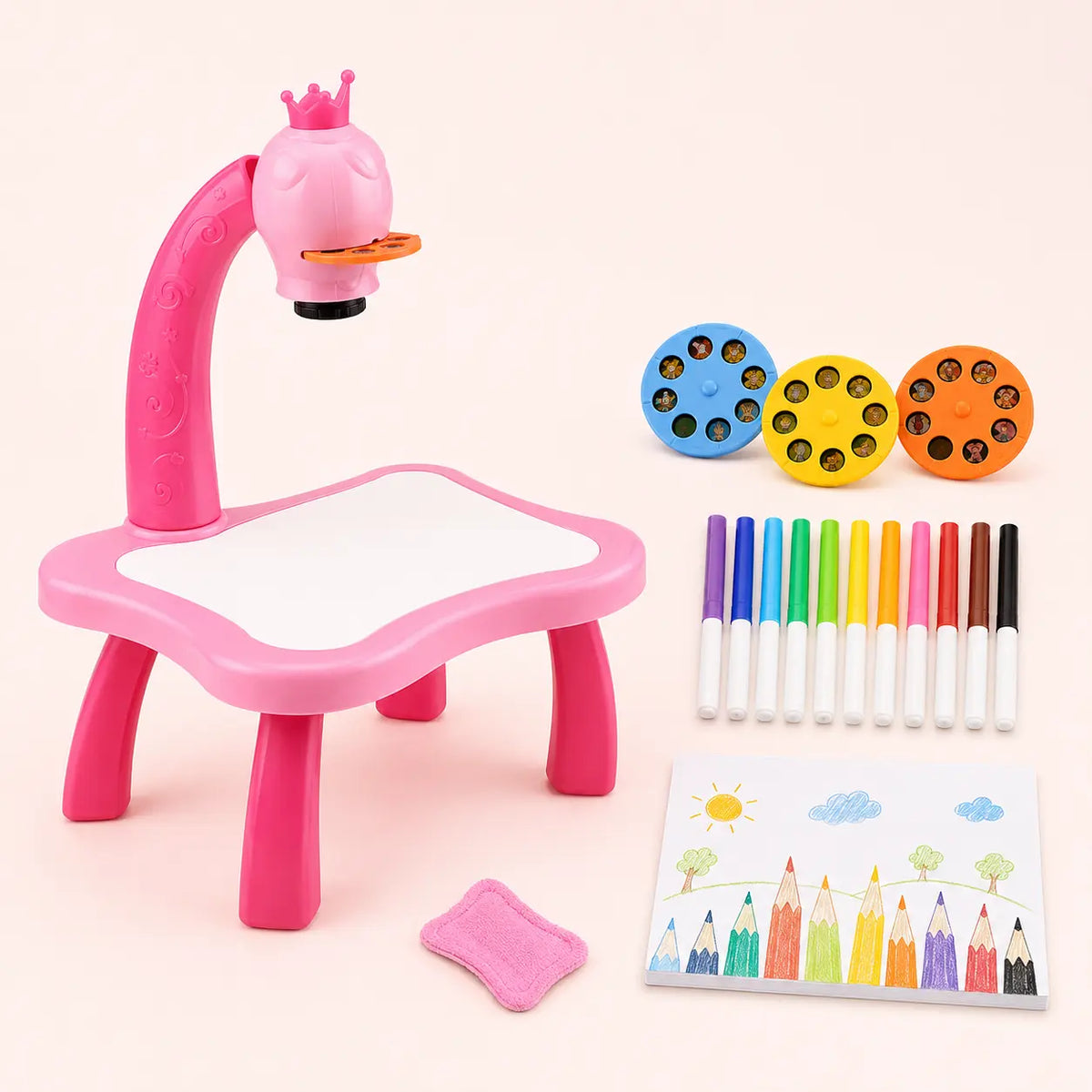 Escritorio Proyector de Dibujo para Niños