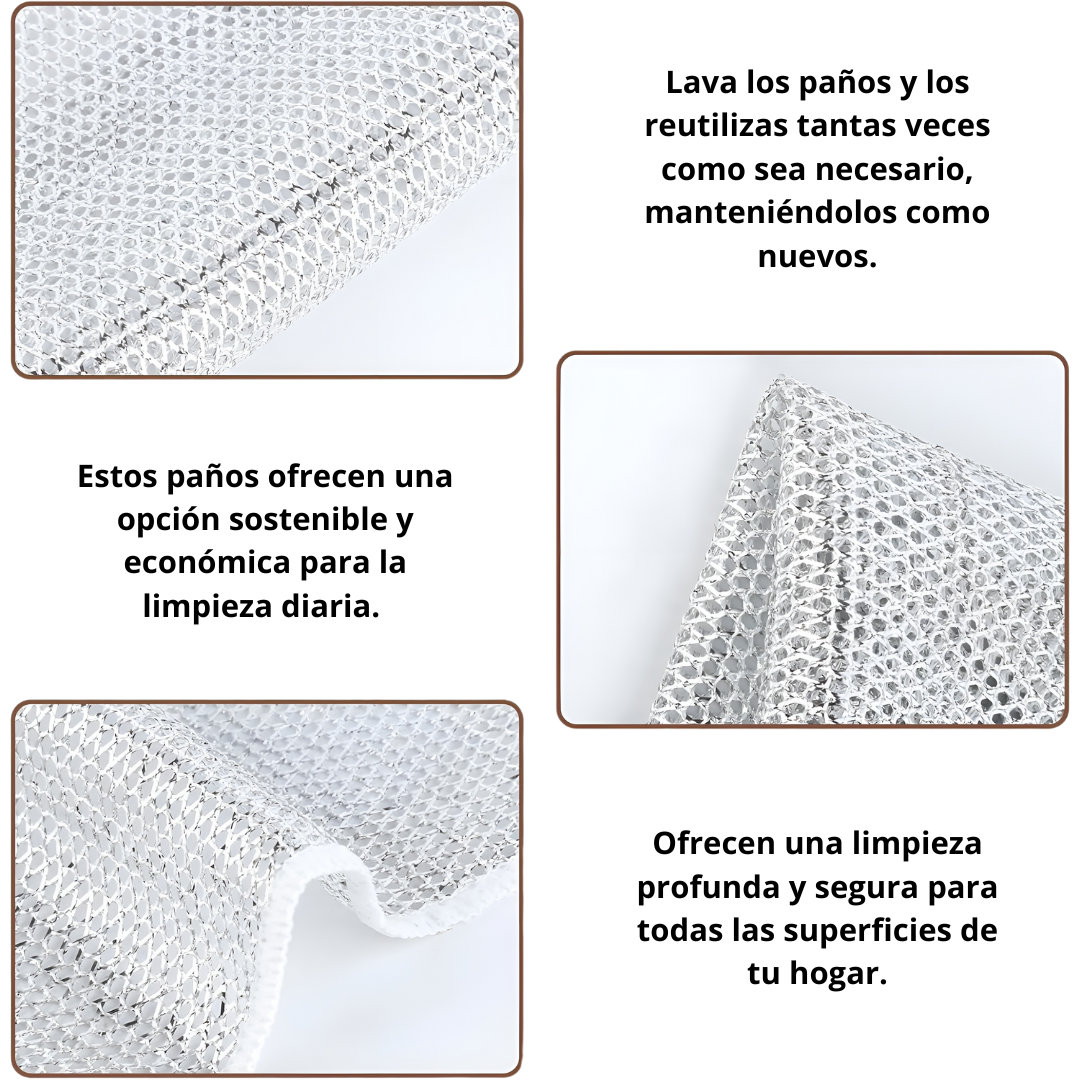 Paños de limpieza CleanPro 5 Unidades