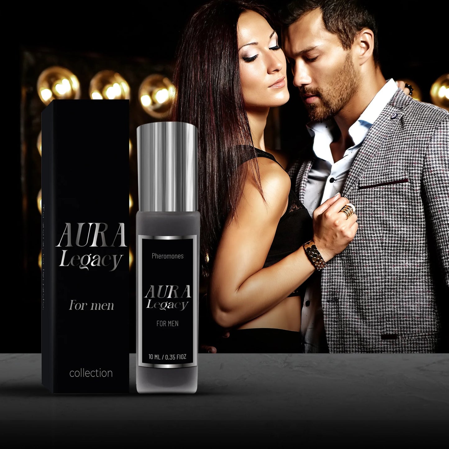 EXCLUSIVO PERFUME CON FEROMONAS 50% DESCUENTO AURA LEGAZY|LURE HER